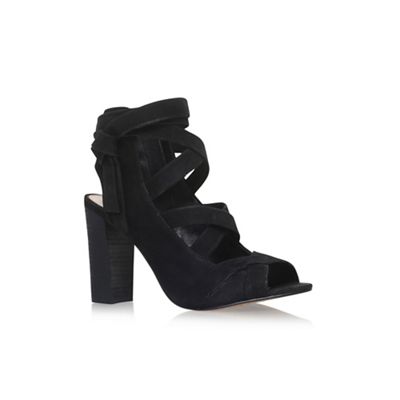 Black 'Sammson' high heel sandals
